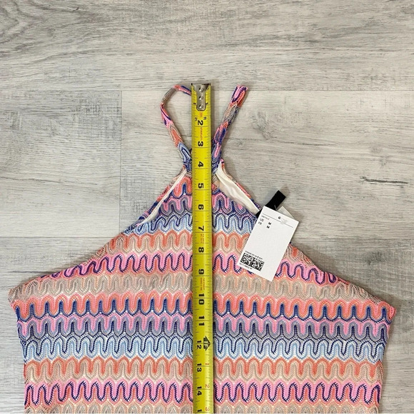 Gorgeous NWT Summer Knit Multicolor Dress from H&M Size M - Picture 10 of 16